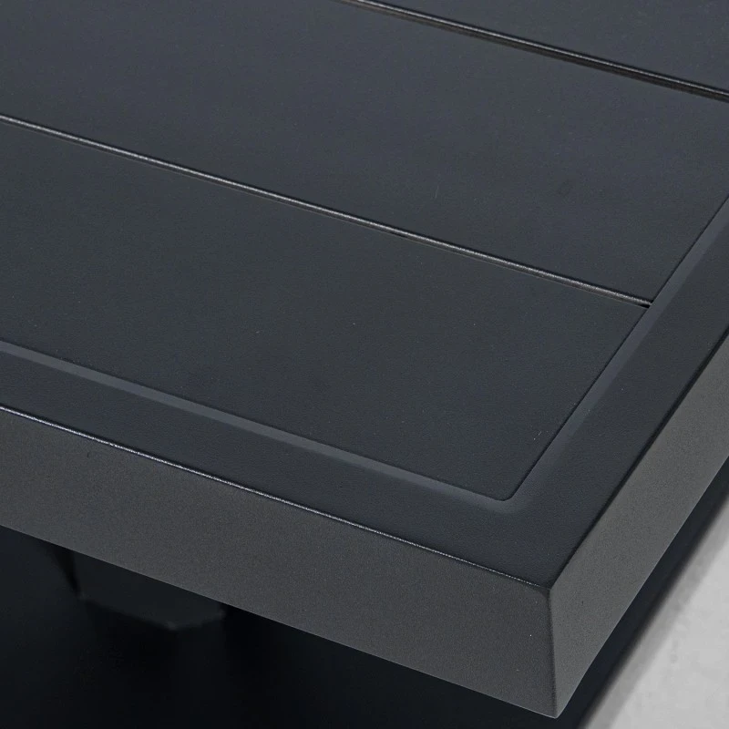 Camacho - Height-Adjustable Outdoor Table - Anthracite Aluminum