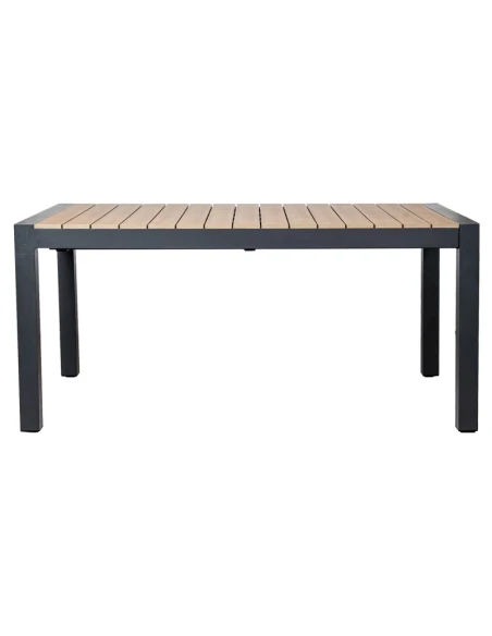 Camacho - Tavolo da Esterno Allungabile - Alluminio Antracite / Polywood