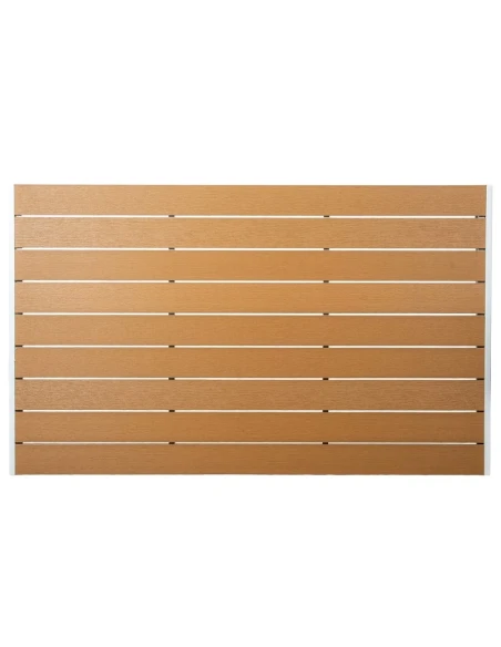 Camacho - Tavolo da Esterno - Alluminio Bianco / Polywood