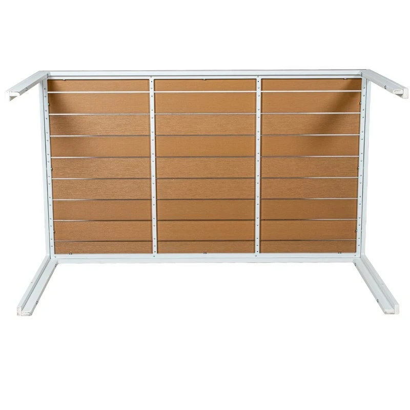 Camacho - Tavolo da Esterno - Alluminio Bianco / Polywood
