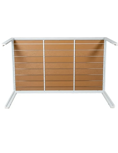 Camacho - Tavolo da Esterno - Alluminio Bianco / Polywood
