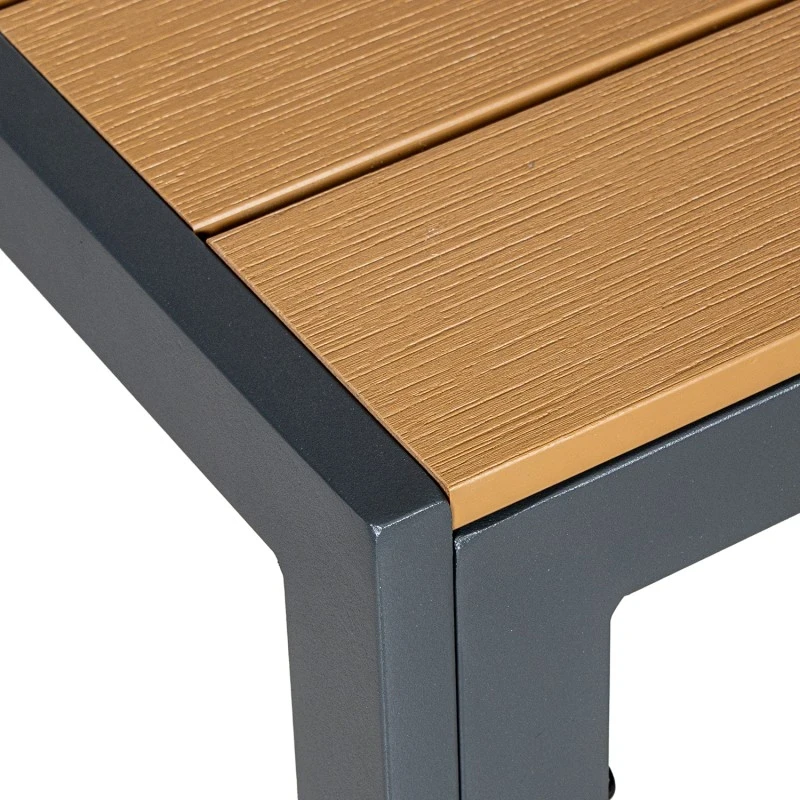 Camacho - Outdoor Table - Anthracite Aluminum / Polywood