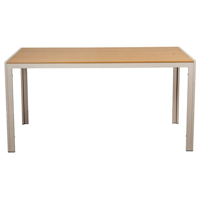 Camacho - Tavolo da Esterno - Alluminio Crema / Polywood