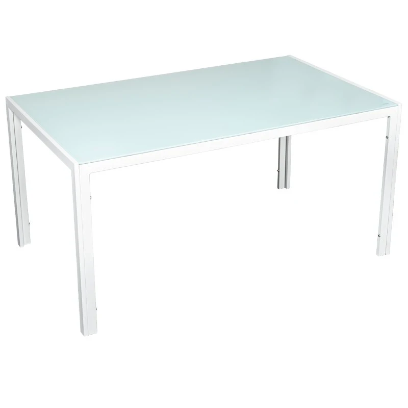 Camacho - Set da Pranzo per Esterni - Alluminio Bianco / Vetro