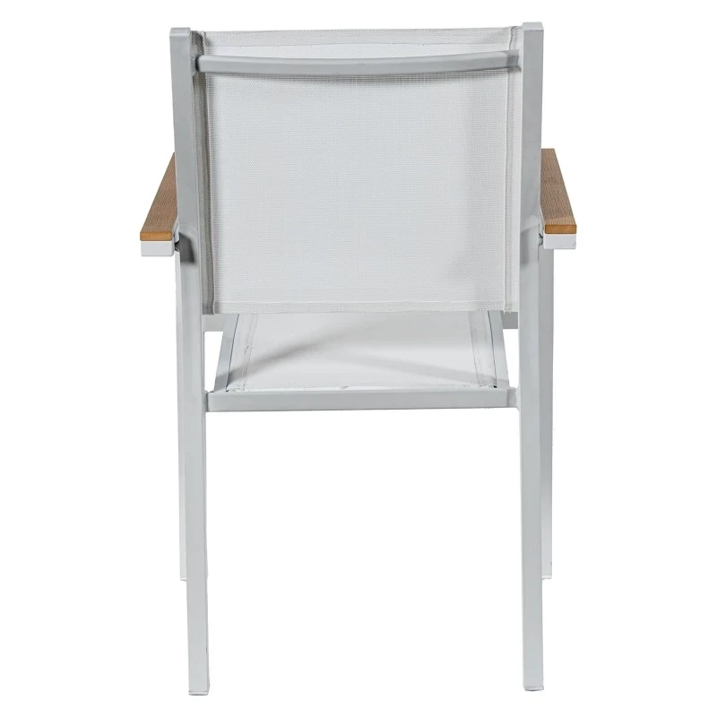 Camacho - Sedia per Esterni - Alluminio Bianco
