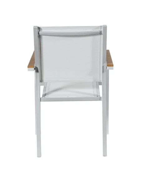 Camacho - Outdoor Chair - White Aluminum