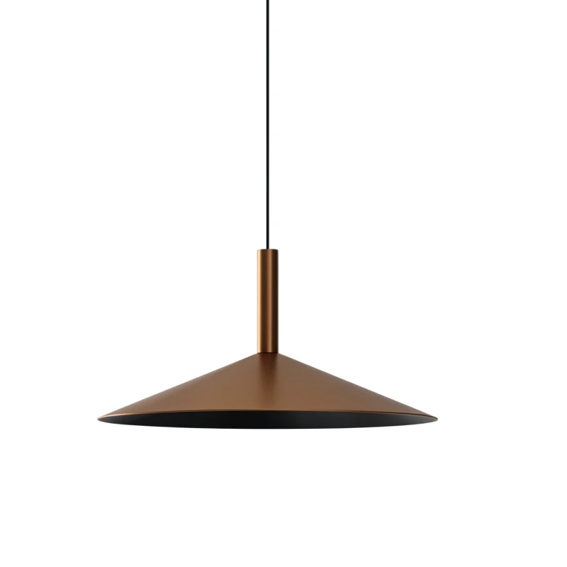 Penta - Altura Lampada a Sospensione - Bronzo Opaco