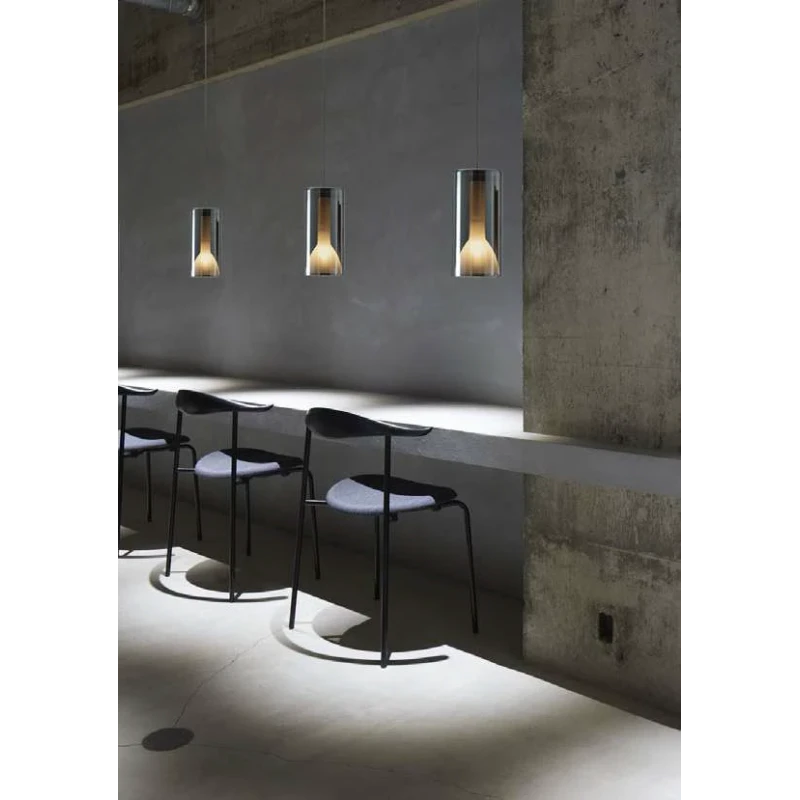 Penta - Lit Lampada a Sospensione Singola - Viola Specchiato