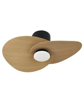 Mantra - Nenufar LED Ceiling Fan - Black / Wood
