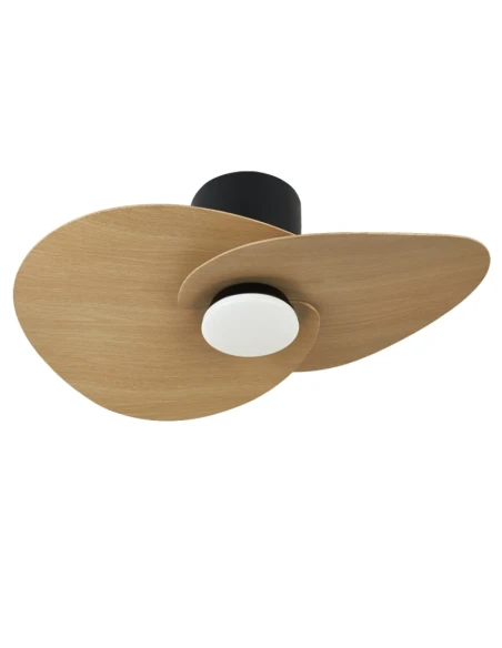 Mantra - Nenufar LED Ceiling Fan - Black / Wood