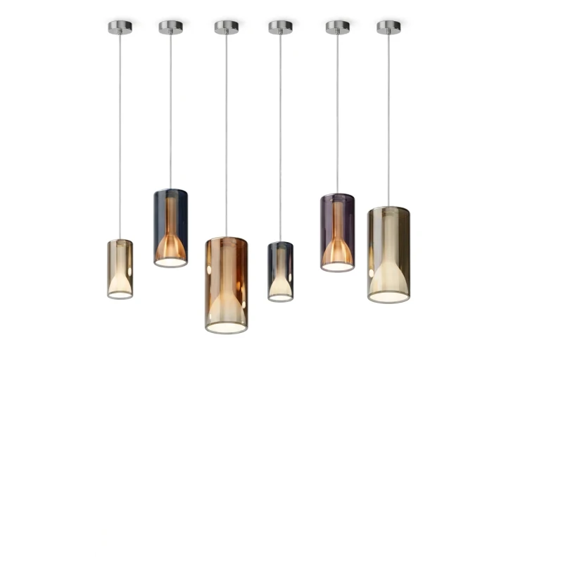 Penta - Lit Lampada a Sospensione 2O - Multicolore