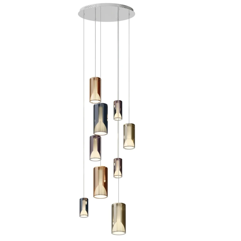 Penta - Lit Lampada a Sospensione 3B - Multicolore
