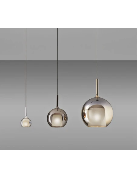 Penta - Glo Mini Pendant Lamp - Mirrored Green