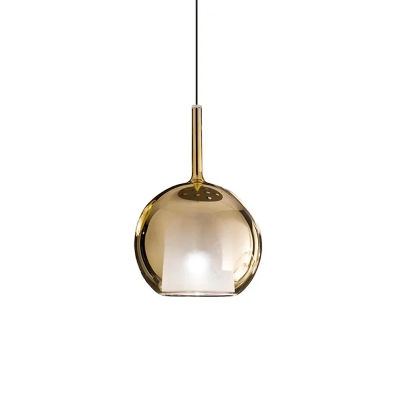 Penta - Glo Mini Lampada a Sospensione - Oro Specchiato