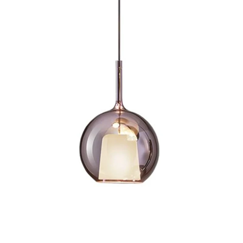 Penta - Glo Mini Pendant Lamp - Mirrored Purple