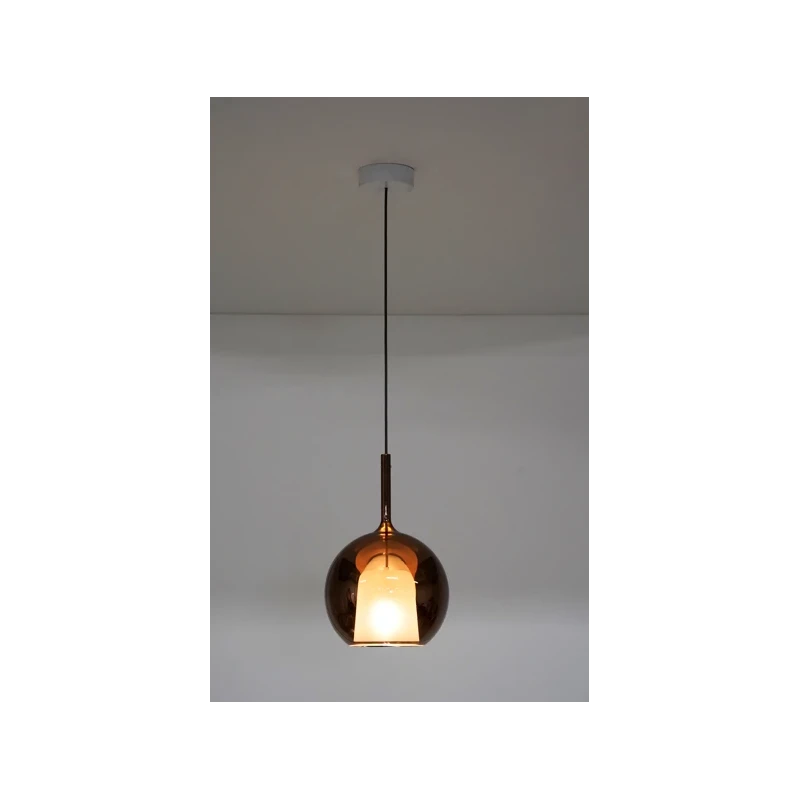 Penta - Glo Pendant Lamp - Mirrored Bronze
