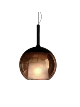 Penta - Glo Lampada a Sospensione - Bronzo Specchiato