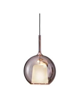 Penta - Glo Pendant Lamp - Mirrored Purple