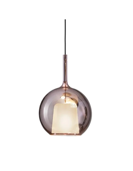 Penta - Glo Pendant Lamp - Mirrored Purple