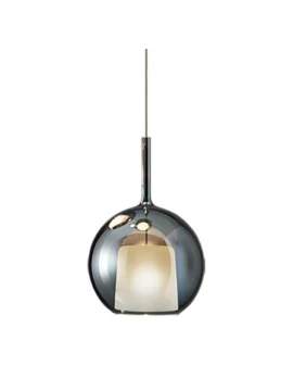Penta - Glo Pendant Lamp - Mirrored Blue
