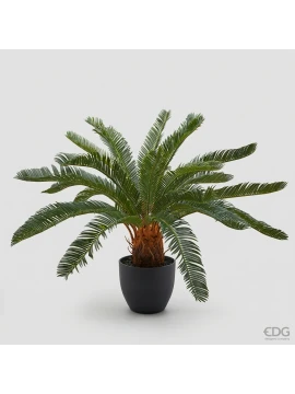 EDG - Artificial Cycas Palm Plant with Pot