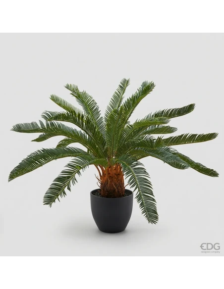 EDG - Pianta Artificiale Palma Cycas con Vaso
