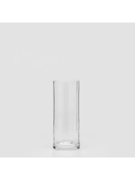 EDG - Vaso Nida Optic Cilindro - Trasparente