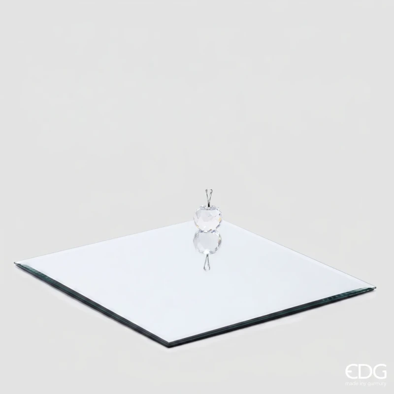 EDG - Square Mirror Base - Silver