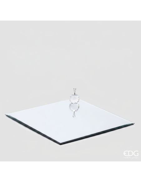 EDG - Square Mirror Base - Silver