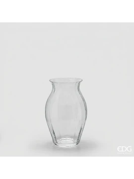 EDG - Nida Optic Amphora Vase - Transparent