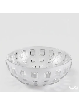 EDG - Gem Bowl - White Glass