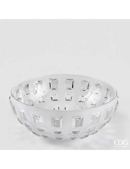 EDG - Gem Bowl - White Glass