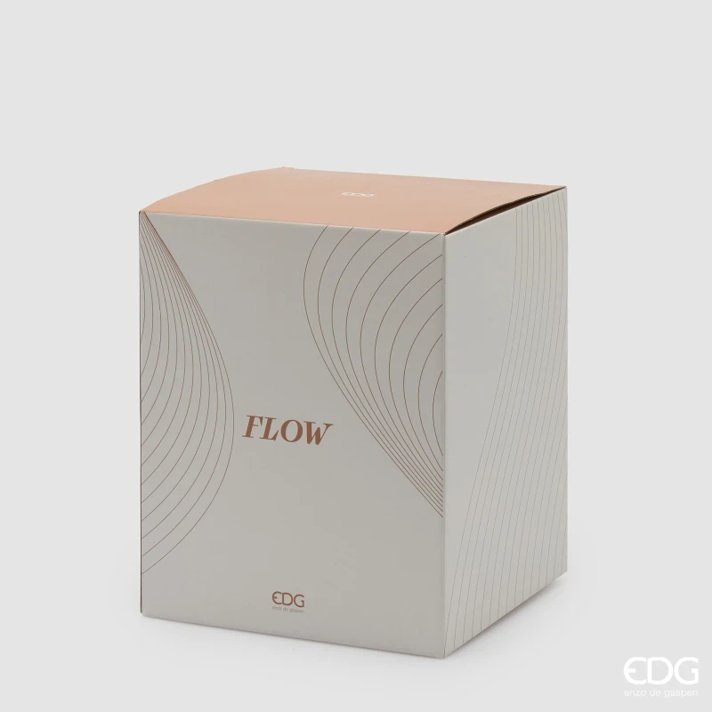 EDG - Flow Sinuous Vase H 32 cm - Light Brown