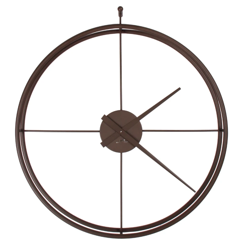 Ceart - Orologio da Parete Essenziale - Bronzo Metallizzato