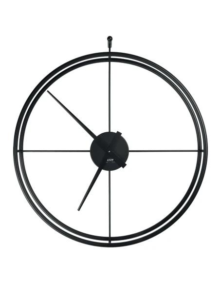 Ceart - Orologio da Parete Essenziale - Nero Pastello