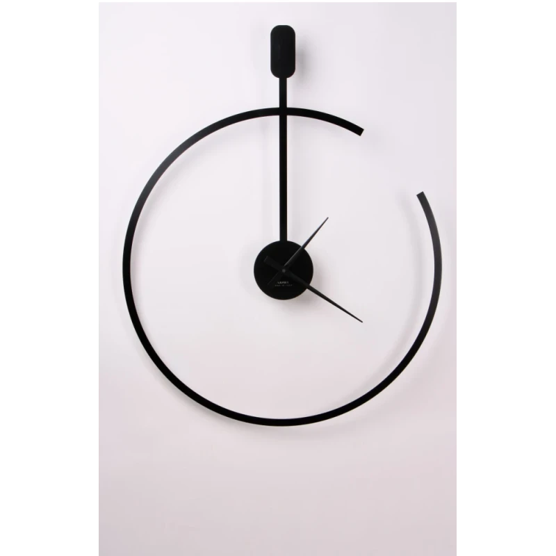 Ceart - Line Wall Clock - Pastel Black