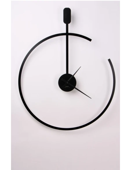 Ceart - Orologio da Parete Line - Nero Pastello