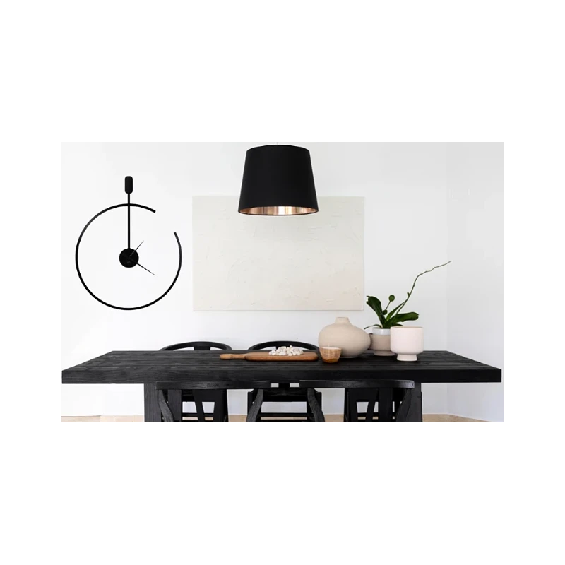 Ceart - Line Wall Clock - Marble Grey
