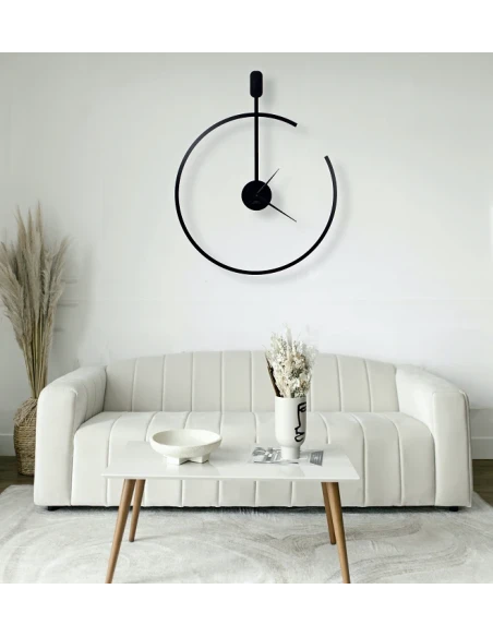 Ceart - Line Wall Clock - Metallic Gold