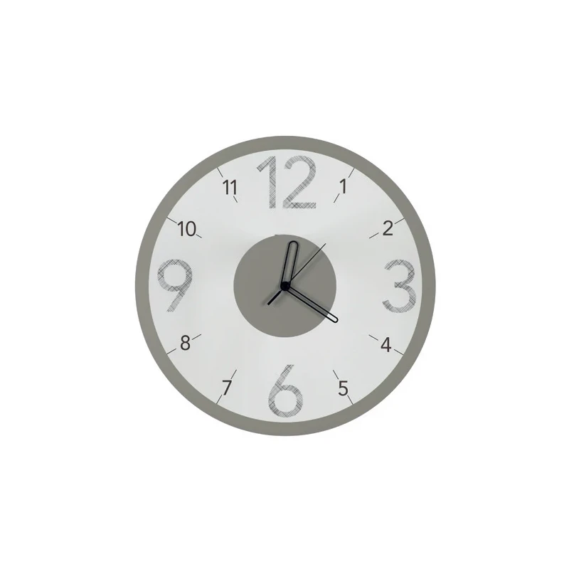 Ceart - Light Wall Clock - Pastel Dove Grey