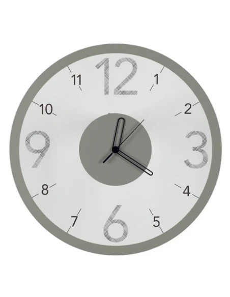 Ceart - Light Wall Clock - Pastel Dove Grey