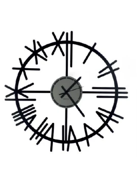 Ceart - Industrial Wall Clock - Pastel Black