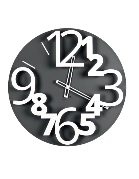 Ceart - Orologio da Parete Arabo - Grigio Marmo