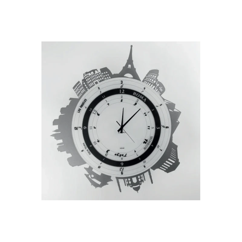 Ceart - Orologio da Parete Città - Ghisa Metallizzato
