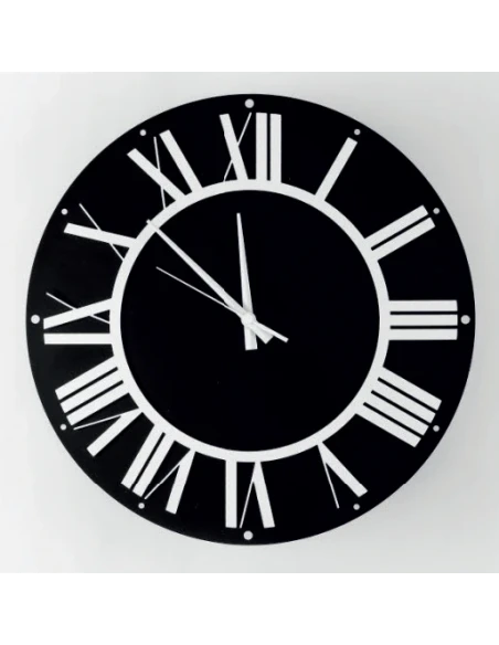 Ceart - Co'lor Wall Clock - Pastel Black and White