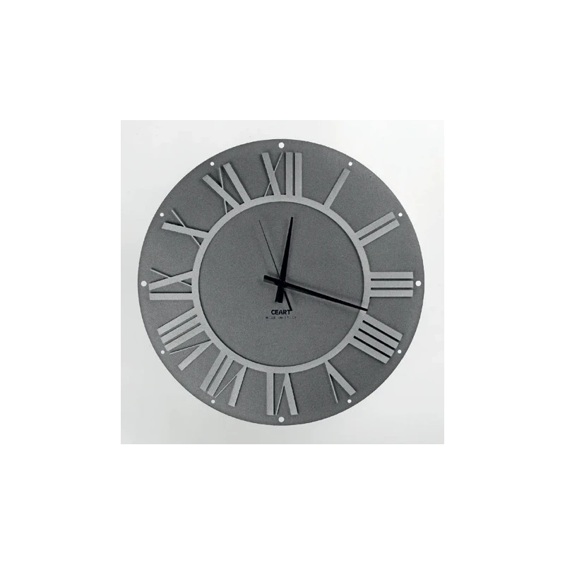 Ceart - Orologio da Parete Co'lor - Ghisa e Argento Metallizzato