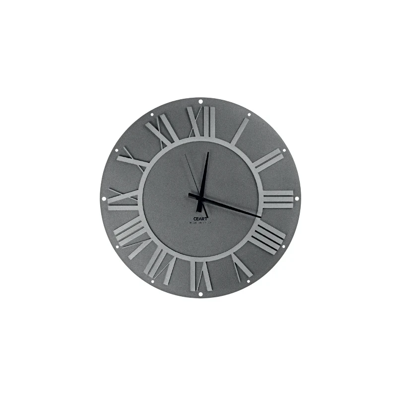 Ceart - Orologio da Parete Co'lor - Ghisa e Argento Metallizzato