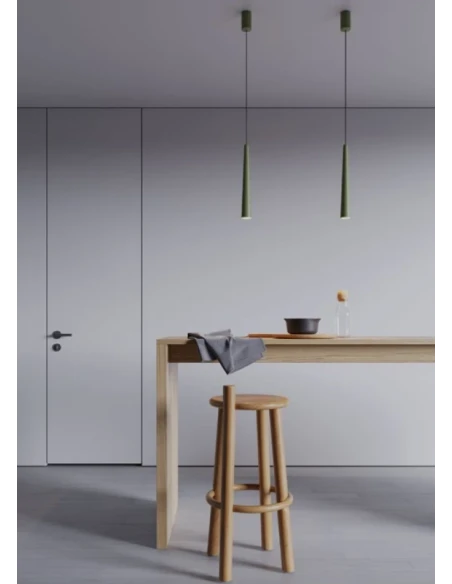 Redo Group - Botera Lampada a Sospensione - Verde Oliva Opaco