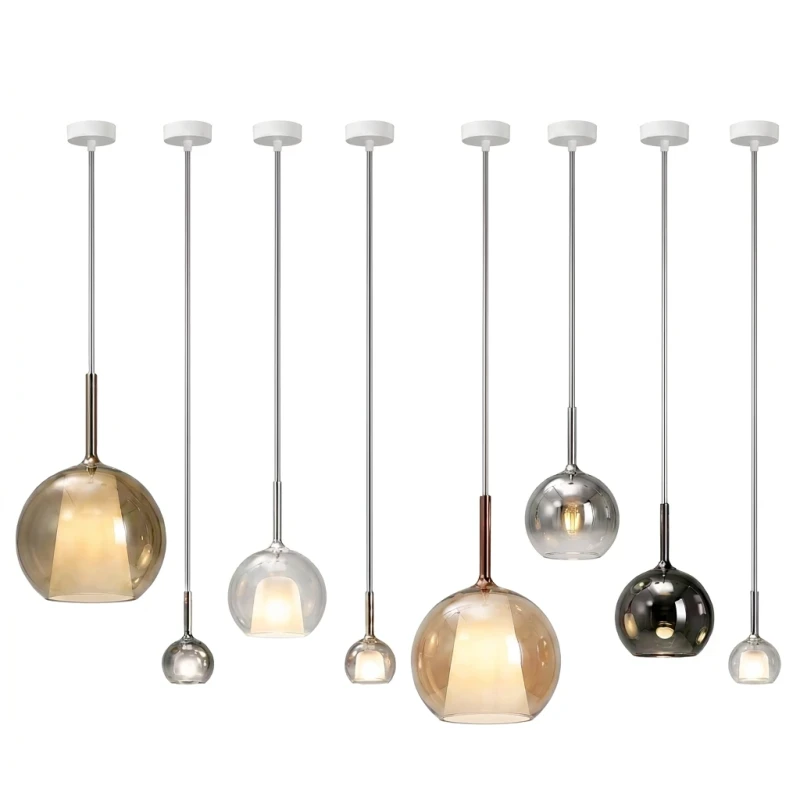 Penta - Glo Lampada a Sospensione 2P - Multicolore  / Bianco