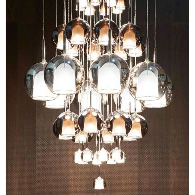 Penta - Glo Pendant Lamp 4C - 4Ever, Green and Black / Titanium